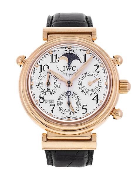 iwc rattrapante prezzo|iwc da vinci rattrapante.